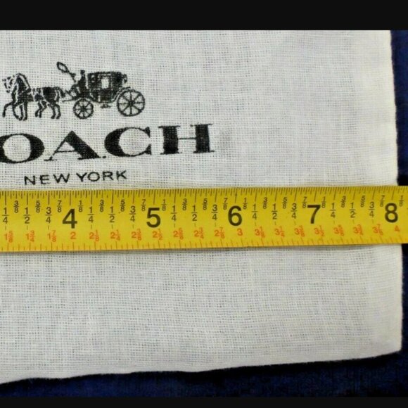 Coach small dust bag NWOT - Picture 4 of 4